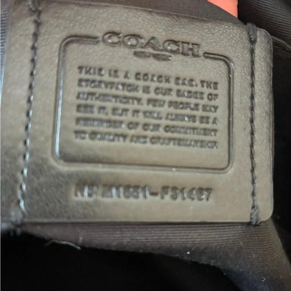 Coach Mini Emma Satchel in Black Refined Pebble Leather with Wallet - Picture 6 of 13